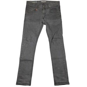 Jackthreads Men Skinny Jeans Dark Wash Stretch Denim 34x34 Minimalist Modern